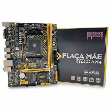 Imagem de Placa Mãe Revenger B-450, Socket AMD AM4, Chipset B450, DDR4, HDMI, Sl