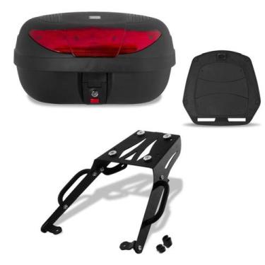Imagem de Bau 45 Litros Pro Tork + Bagageiro em Chapa Bmw 1200 Adventure 2015/19