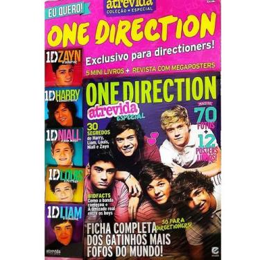 Imagem de Atrevida especial one direction megaposter + 5 mini livros - ESCALA
