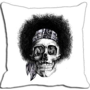 Imagem de Almofada Caveira Jimi - SHOPPINGNET