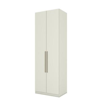 Imagem de Guarda Roupa 2 Portas Cabideiro New Predileto Mc08 Areia Hp - Henn