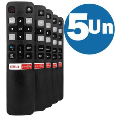 Imagem de Controle Remoto Compatível com Android TV TCL Smart Netflix GloboPlay 