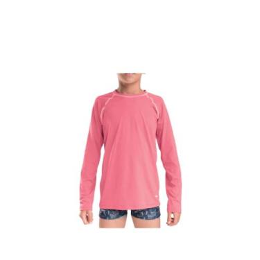 Imagem de Camiseta Manga Longa Proteção Uv50 Termica Infantil Unissex - MASH, Ro
