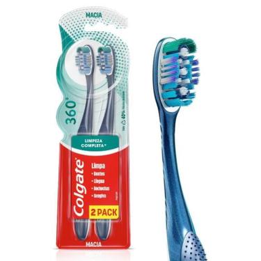 Imagem de Escova de dentes Colgate 360º 2un