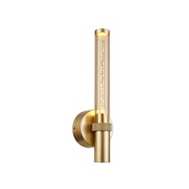 Imagem de Arandela Nyla LED Embutido 400 Lúmens Bivolt 3000K Luz Amarela Dourado Astraled