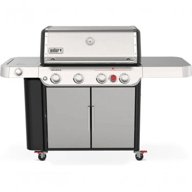 Imagem de Churrasqueira a Gás Genesis S-435 em Aço Inox com Acendimento Rápido e Controle de Temperatura Weber