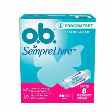 Imagem de Absorvente Interno OB Mini ProConfort com 8 Unidades