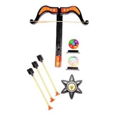 Imagem de Kit c/ 4 Arco E Flecha Arqueiro Infantil Guerreiro Ninja - PICA PAU