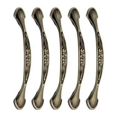 Imagem de 5 Puxador Alça Nice Gaveta Armário Cozinha Móveis 128mm