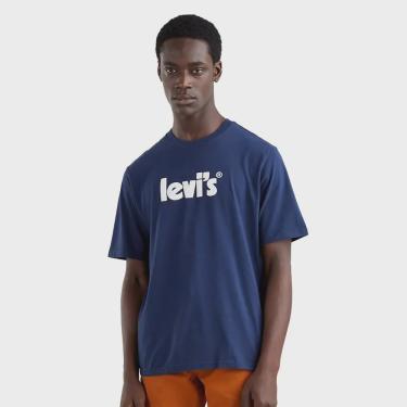 Imagem de Camiseta Masculina Levis Relaxed Azul Marinho (LB0013020)