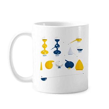 Imagem de Conta-gotas de borracha caneca química cerâmica café xícara de porcelana louça