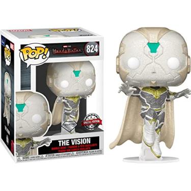 Imagem de Funko Pop! Diamond White Vision - WandaVision Books-A-Million Exclusive