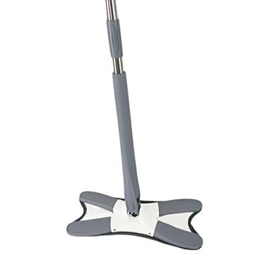 Imagem de Esfregao MOP Twist Torce Pano Seca Rodo Faxina Torçao Azulejo Piso Vidro Organizaçao Limpeza Po Sujeira Poeira Resistente