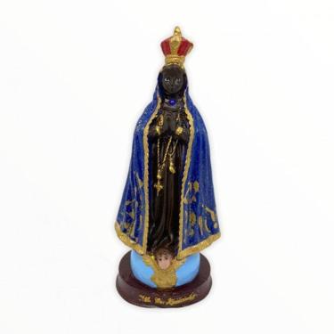 Imagem de Imagem Nossa Senhora Aparecida Escultura Resina 15 cm