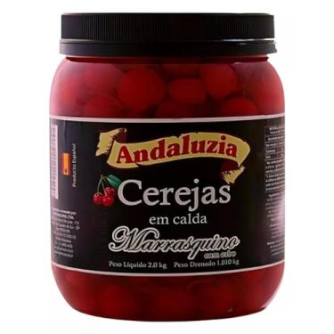 Imagem de Cereja Em Calda Andaluzia Ao Marrasquino Com Cabo 2,0kg