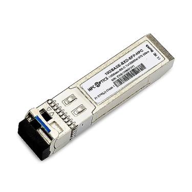 Imagem de HPC Optics Compatível com transceptor bidirecional SFP+ MikroTik S+32LC10D 10GBASE-BX-D | 10G BIDI 1330nm/1270nm 10km S+32LC10D-HPC