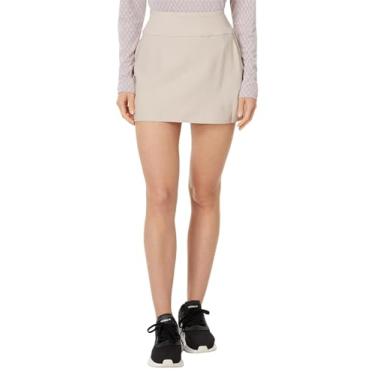 Imagem de adidas Saia feminina padrão Ultimate365 lisa, marrom maravilha PP, PP, Wonder Taupe, PP