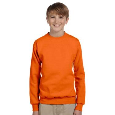 Imagem de Moletom de gola redonda Hanes EcoSmart Youth P360