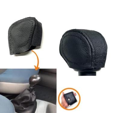 Imagem de Capa Couro Manopla Câmbio Manual Renault Kangoo 2001 2002 2003 2004 20
