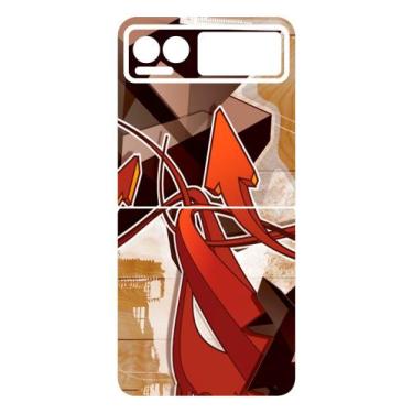 Imagem de Capa Adesivo Skin071 Verso Para Motorola Razr 40 - KawaSkin