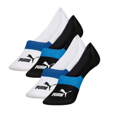 Imagem de 4 Pares De Meias Sapatilha Invisível Cotton Algodão Masculino - Selene