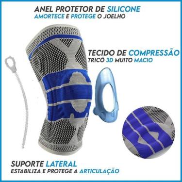 Imagem de Joelheira Compressão Estabilizadora - Bc Bora Colega Shop, GG