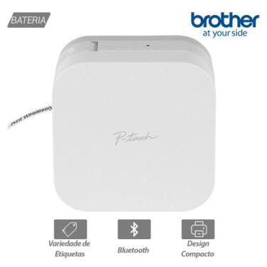 Imagem de Rotulador Eletronico Movel Brother Ptp300bt, BROTHER
