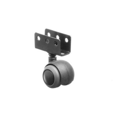 Imagem de (4pçs) rodizio moveis roda 30mm chapa em u 16mm anti risco - SQUADRONI