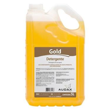 Imagem de Detergente de Uso Geral Gold 5 Litros. Rende até 505 litros. Eficaz na