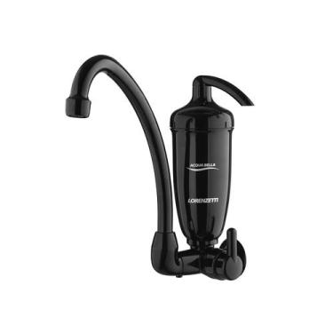 Imagem de Torneira Filtro Agua L&C Bica Movel Black Acqua Bella - Lorenzetti