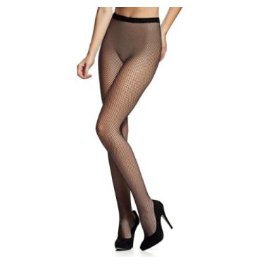 Imagem de meia calça arrastão preta - Panty Hose