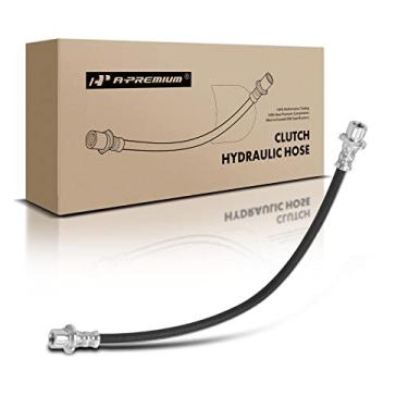 Imagem de A-Premium Mangueira hidráulica de embreagem compatível com Honda Civic 2006-2015 e Acura ILX 2013-2015 Gasolina, substituição # 46961SNAA41