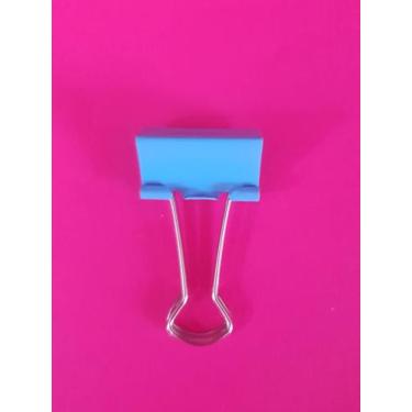 Imagem de Prendedor De Papel Binder Clip 25mm Pastel - BRW - 1 - Unidade, AZUL
