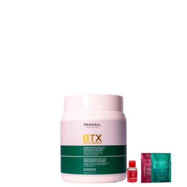 Imagem de Btx Blend Orgânico Alisa 100% Afro e Spray Finalizador  - Prohall