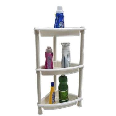 Imagem de Prateleira Organizadora De Canto Para Cozinha Lavanderia - RK