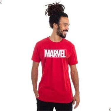 Imagem de Camiseta Clube Comix Marvel Logo 100% Algodão