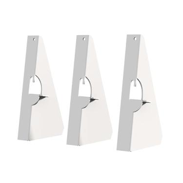 Imagem de CoroRio Pacote de 60 costas de cavalete de papelão autoadesivo de 9 polegadas, porta-retratos e suporte de cavalete de arte, uso para fotos, placas, artesanato, (pacote com 60, branco)