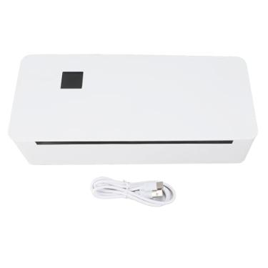 Imagem de Mini Impressora Térmica BT, Material ABS Máquina de Impressão Doméstica Em Miniatura A4 Portátil Com Cabo de Dados USB para Viagens, Escritório, Estudo Escolar Em Casa 29x 12,7x