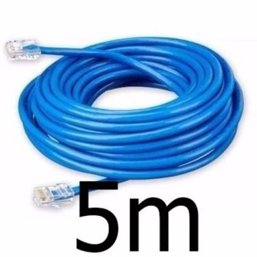 Imagem de Cabo de rede 5/10/15/20/30 metros internet Montado rj45 azul - xcell, 