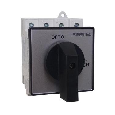 Imagem de Chave Seccionadora Para Sistema Solar Fotovoltaico SC100R-PM32R-4T  - 4 Polos 1000Vcc 32A.