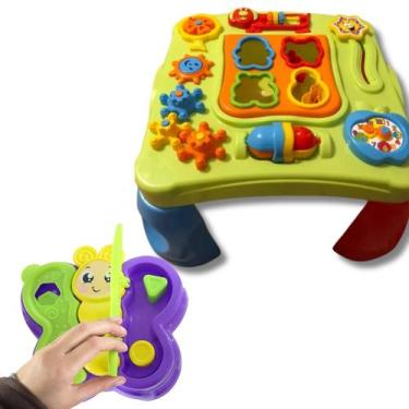 Imagem de Mesa Infantil Bebê Didática Educativa Som Mais Mesa Abelha - Sem Marca