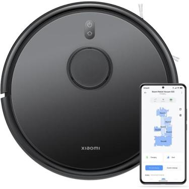 Imagem de Robo Aspirador Xiaomi S20 Passa Pano Novo Preto