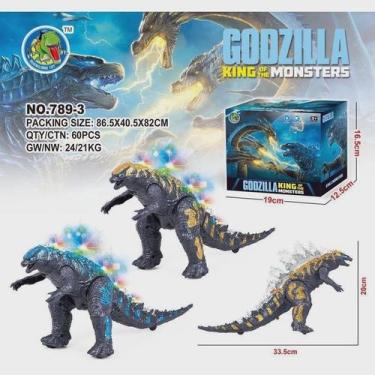 Imagem de Godzilla Dinossauro O Rei Dos Monstros Com Luz Som E Movimento. - TOYS