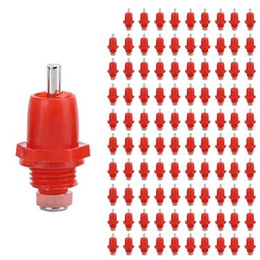 Imagem de GRCFUMO 100 PCS NIPPPLER DE FRINHO, BNIPO DE AVELO ATRIMENTO ANTERION, bebedor de alimentação de água de 360 ​​graus, bebedor de frango automático removível para fazendas, Coop e