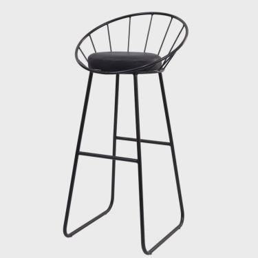 Imagem de Banco Alto Sunset Banqueta Estofada Balcão Cozinha Churrasqueira