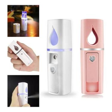 Imagem de Nano Mister Spray Vaporizador usb Cilios atomização Facial - Magalu - 