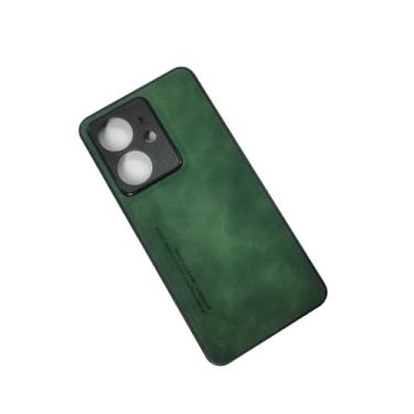 Imagem de Kepuch Silklike Capa para Realme Neo 7 SE 5G China - Case Placa de Metal Embutida - Verde