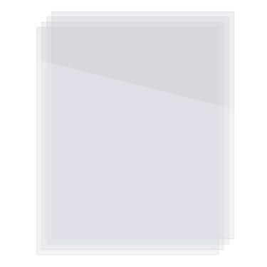 Imagem de PATIKIL Tampas de ventilação PET 40.6 cm x 20.3 cm, 4 peças capa de registro de ar de parede de chão bloqueador de ventilação para piso RV HVAC lareira forno registros de ar, transparente