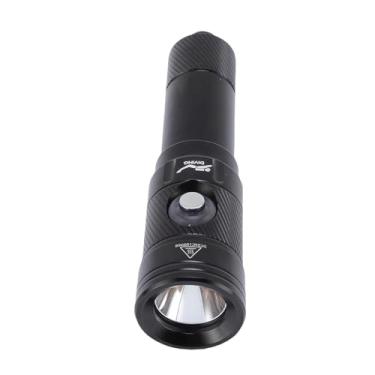 Imagem de 1200LM DIVE DIVE TORCH 5 MODO SUBQUAÇÃO LIGHT IMPOSTO PROFISSIONAL Lanterna de Mergulho Brilhante Com Indicador de Energia IPX8 Prova de água para Acampar para Caminhada Debaixo