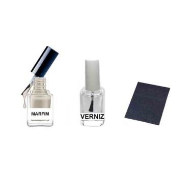 Imagem de Tinta Retoque Tira Risco Carro Renault - Branco Marfim  - Jhow Adesivo